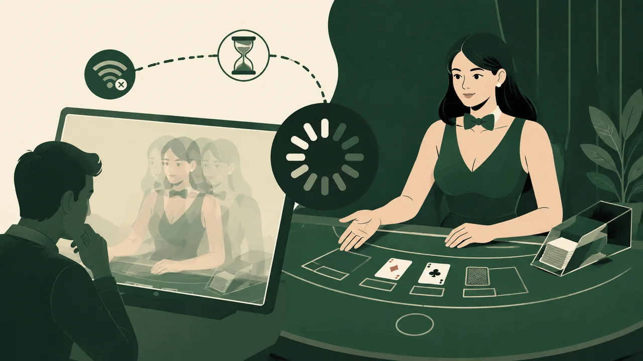 라이브 바카라 지연, 영상 도착 늦음이 주는 오해와 마감 판정 진실